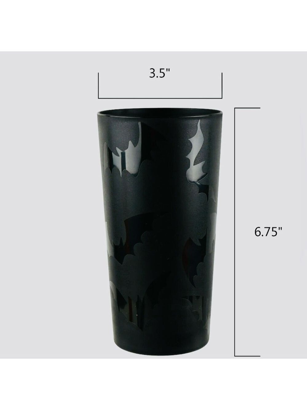 Mainstays Black Bat Dinnerware 3 Piece Set - Picture 12 of 16